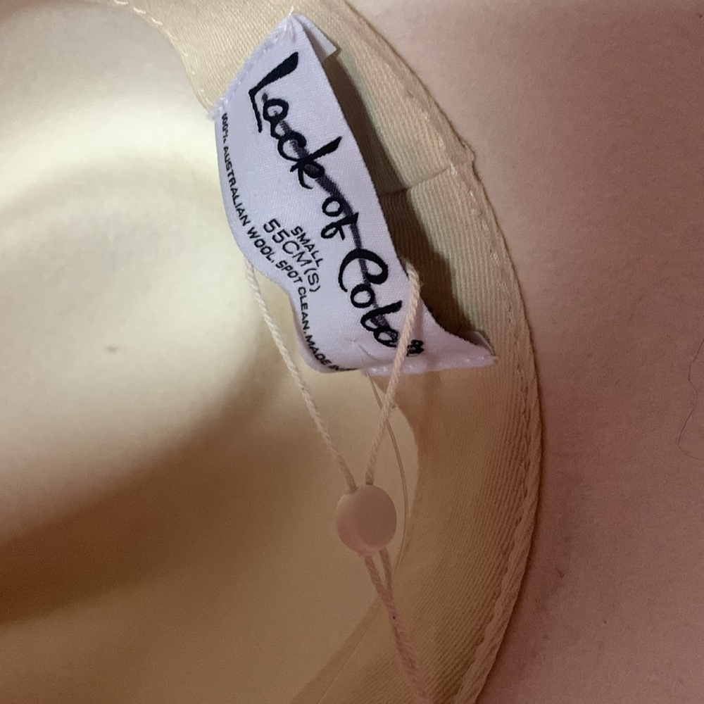 Free people lack of color melodic fedora new with tags size small needs reshape - Picture 15 of 16